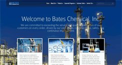 Desktop Screenshot of bateschemical.com